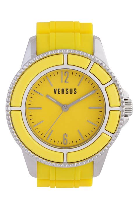 versus by versace tokyo rubber strap watch 42mm|Versus Versace Men's Watch VSPOY6621 .